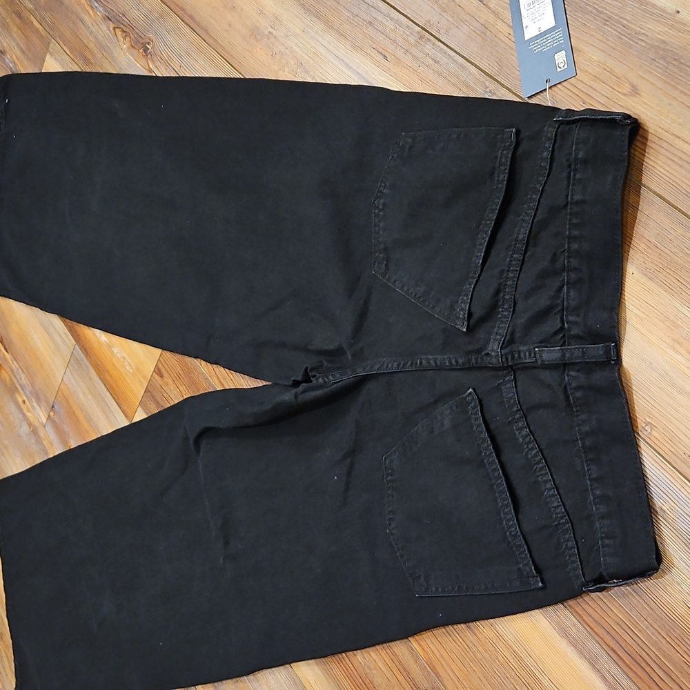 Universal Thread Black Wide Leg Flare Jeans - Picture 5 of 5